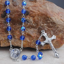 Crystal beads rosary